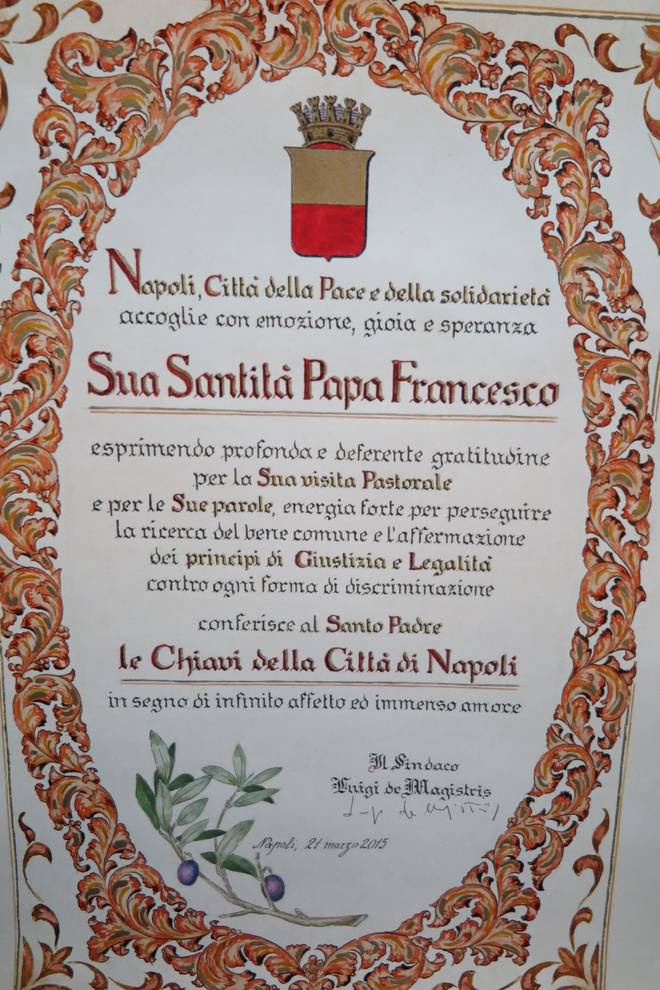 incontro del papa a napoli con le suore di clausura