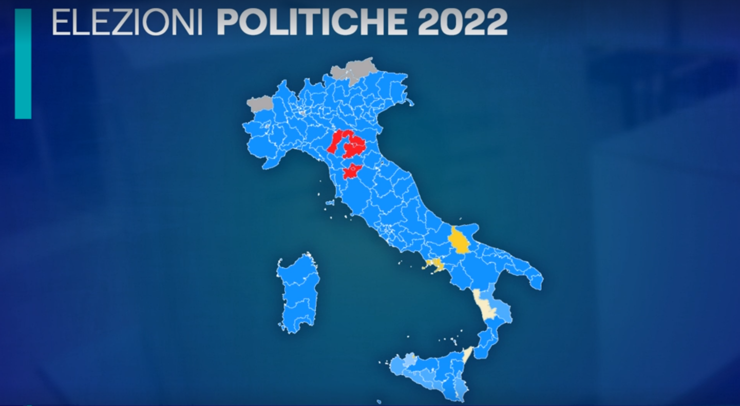 Elezioni 2022 - Gli eletti in Campania